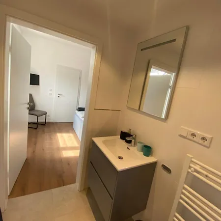 Apartamento Haus Wybrands-schild
