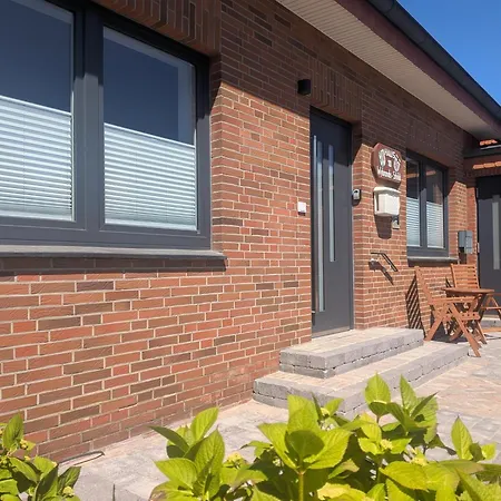 Apartamento Haus Wybrands-schild